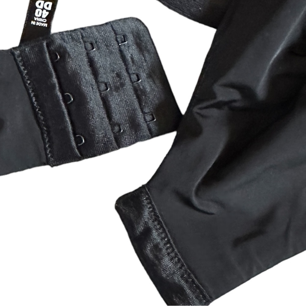 Torrid Smoothing Solid Black Essential T-Shirt Br… - image 3